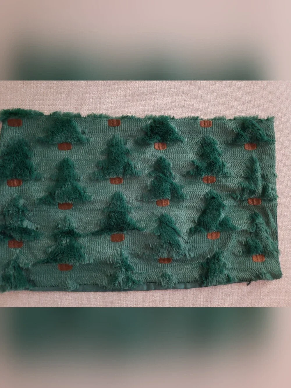 3 Dark Green, Festive Pillow Covers